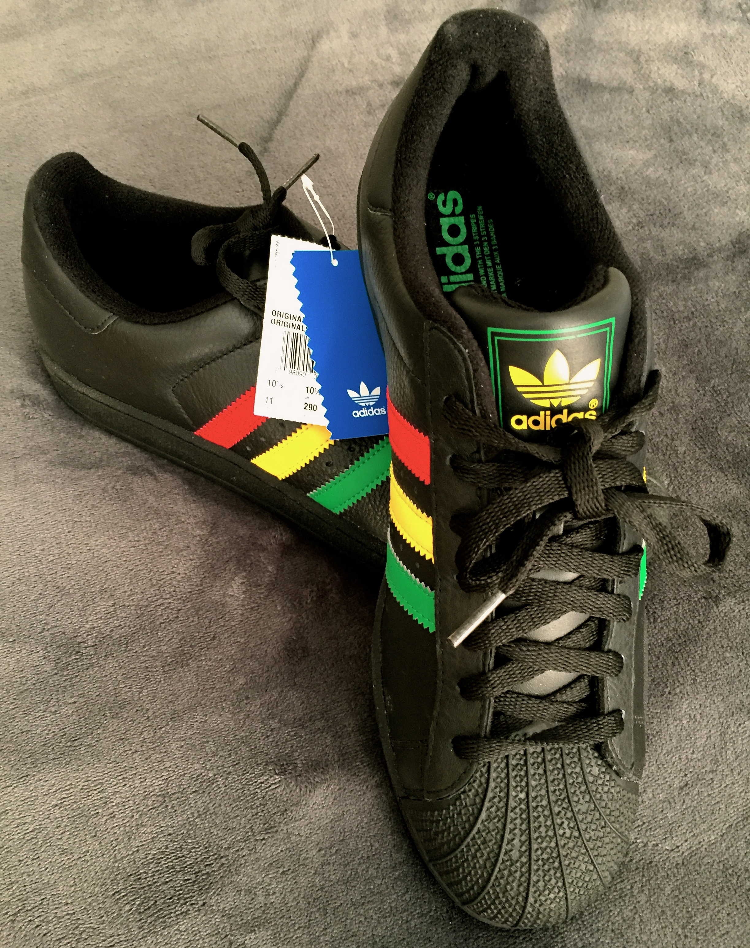 adidas superstar rasta